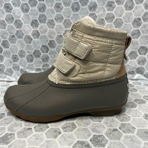 Sperry Saltwater Jetty Duck Boots woman’s size 7